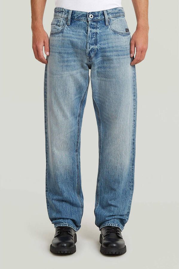 G-Star RAW Dakota Regular Straight Jeans Midden blauw Heren