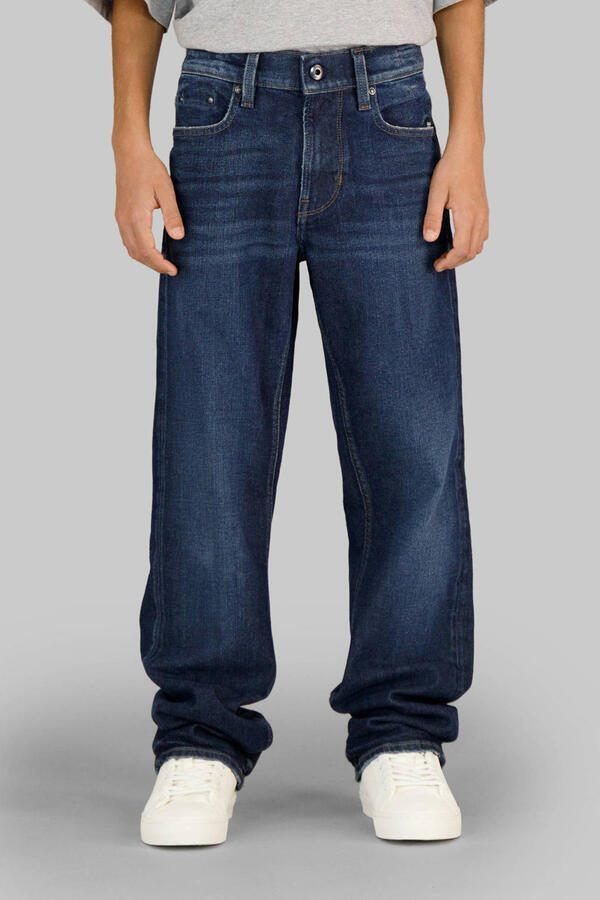 G-STAR straight leg jeans dark blue denim