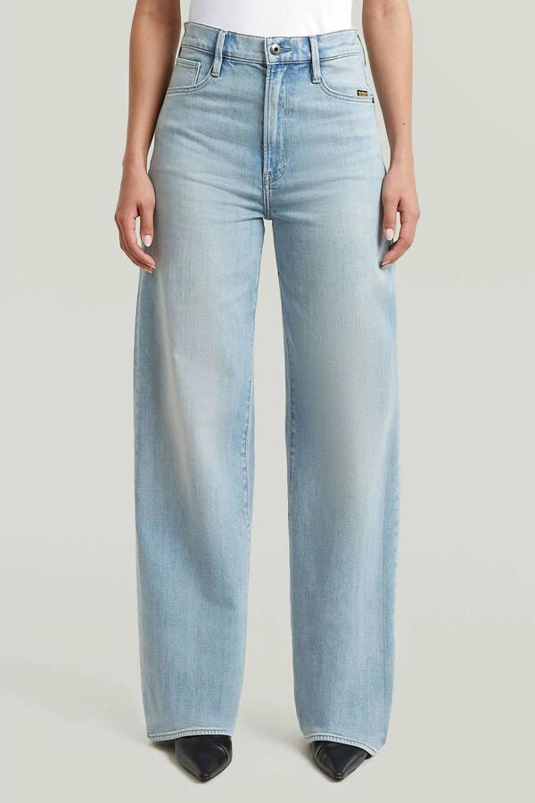 G-Star RAW Deck 2.0 High Loose Jeans Midden blauw Dames