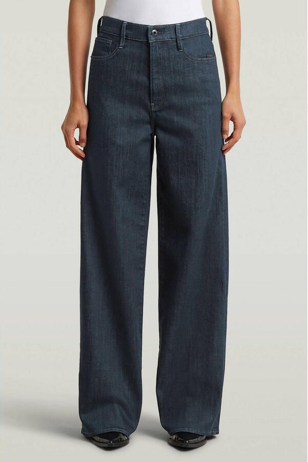 G-STAR Deckk 2.0 wide leg jeans donkerblauw