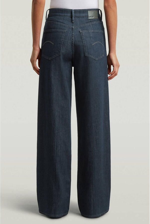 G-STAR Deckk 2.0 wide leg jeans donkerblauw - Foto 2