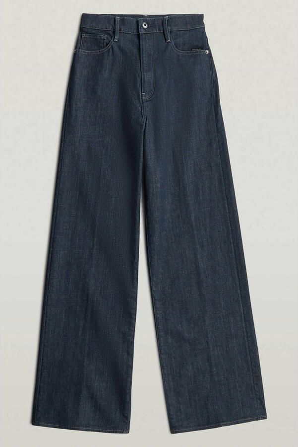 G-STAR Deckk 2.0 wide leg jeans donkerblauw - Foto 3