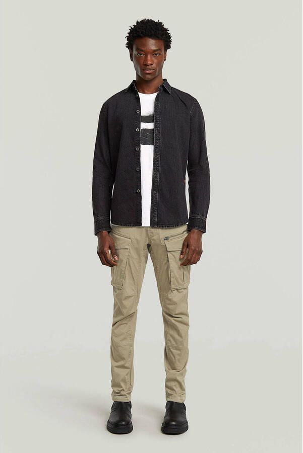 G-Star Raw Overhemd Lange Mouw D27681-D942-H497 WORN IN OYSTER - Foto 2