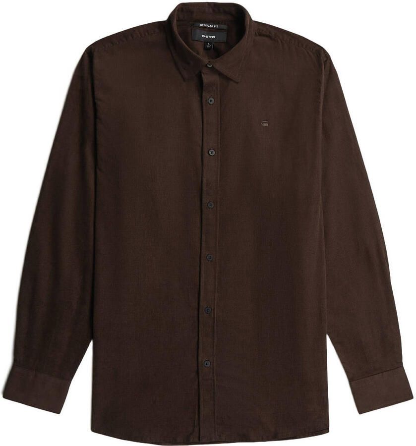 G-Star Raw Regular fit vrijetijdsoverhemd van puur katoen