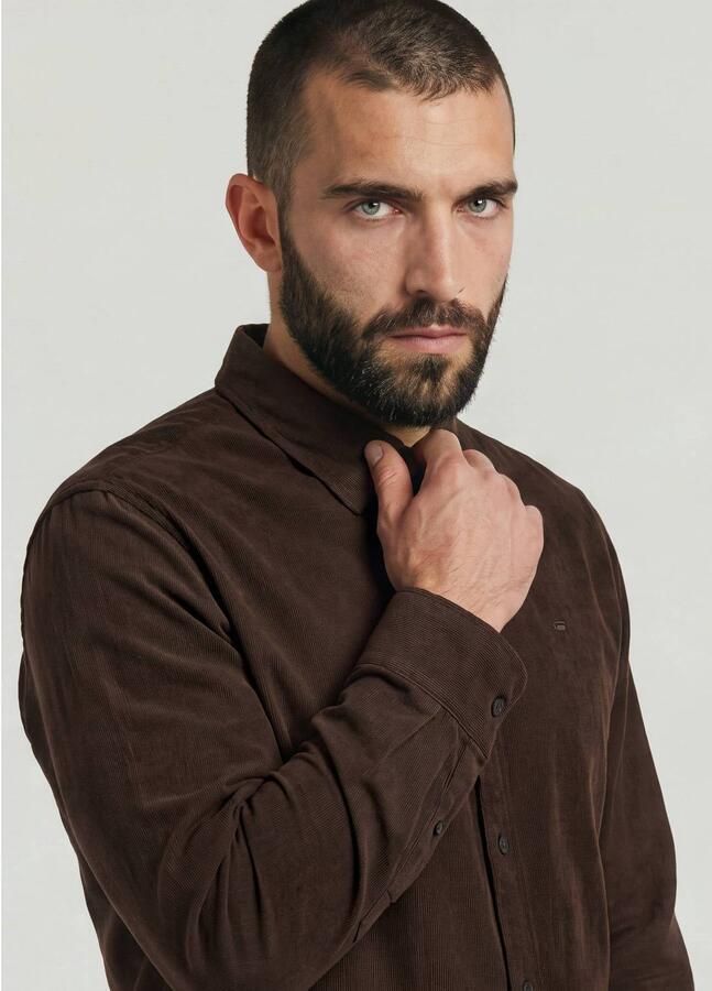 G-Star Raw Regular fit vrijetijdsoverhemd van puur katoen - Foto 2