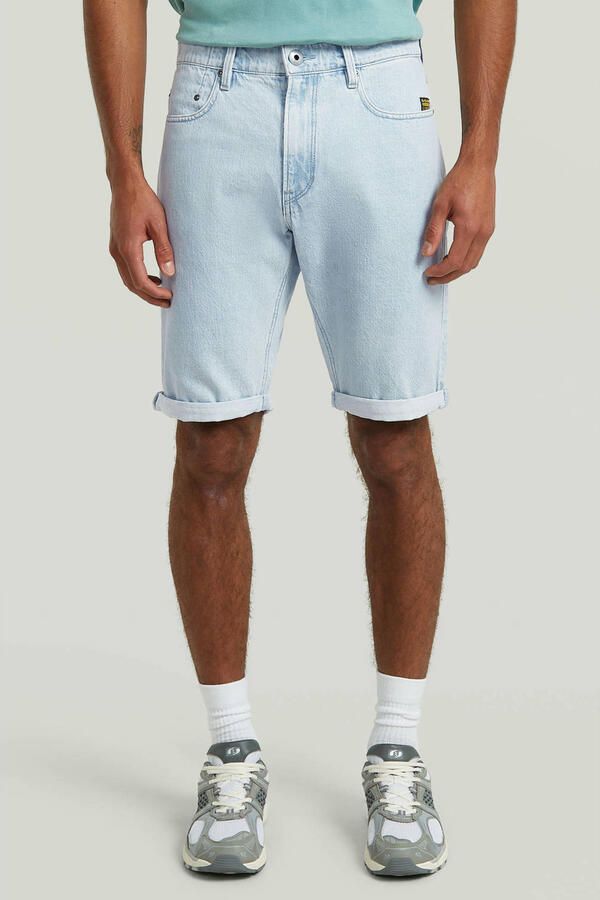 G-STAR RAW Heren Jeans Mosa Short Lichtblauw - Foto 5