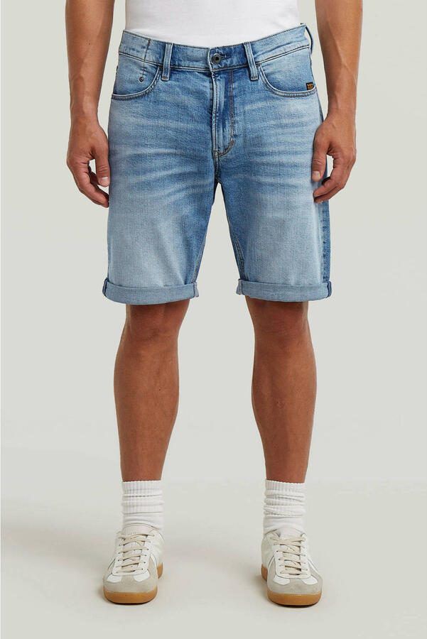 G-Star Raw Korte regular fit jeans met steekzakken model 'Mosa' - Foto 5