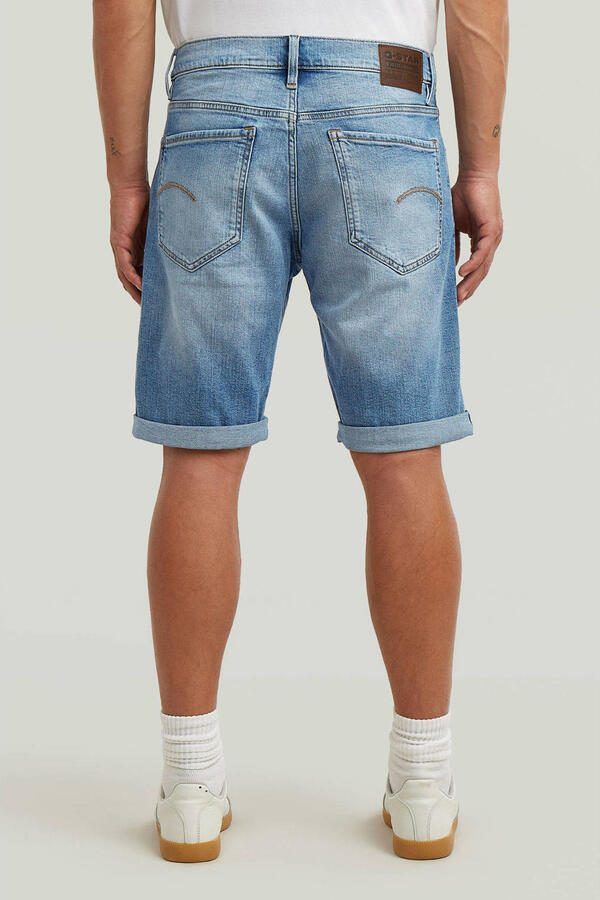 G-Star Raw Korte regular fit jeans met steekzakken model 'Mosa' - Foto 6