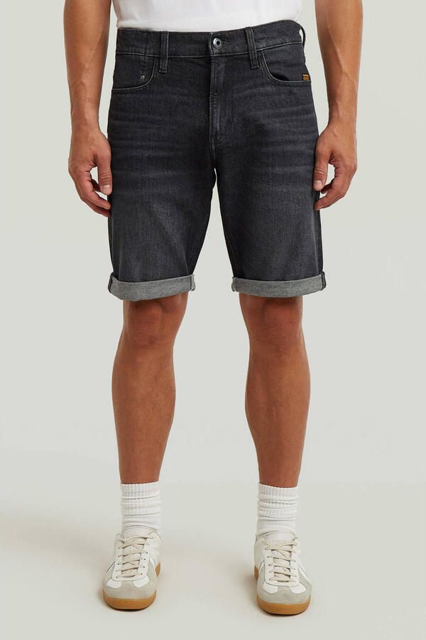 G-Star Raw Korte regular fit jeans met steekzakken model 'Mosa'