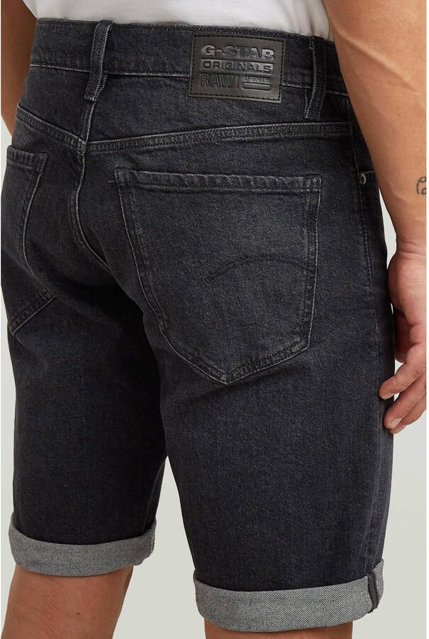 G-Star Raw Korte regular fit jeans met steekzakken model 'Mosa' - Foto 2