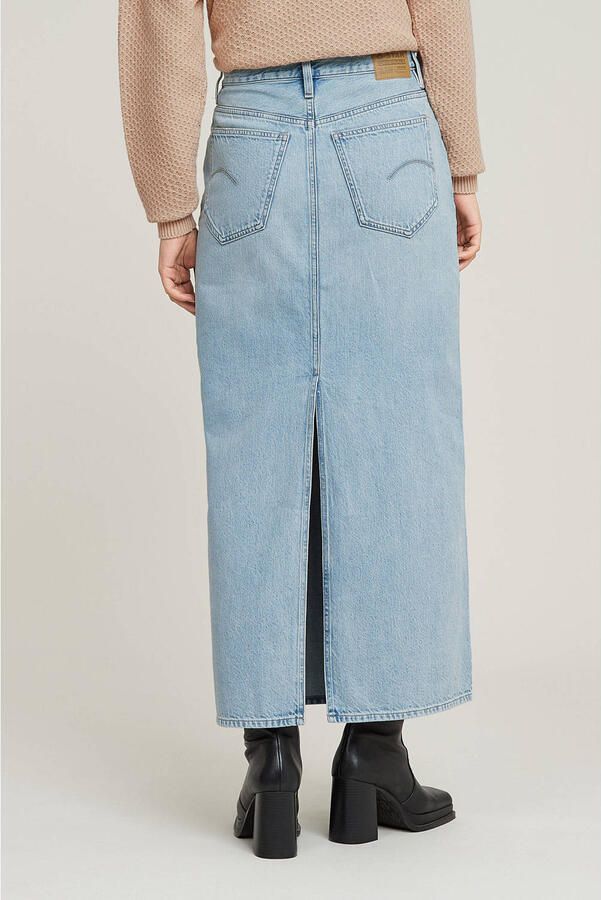 G-Star RAW Viktoria Lange Rok Lichtblauw Dames - Foto 2
