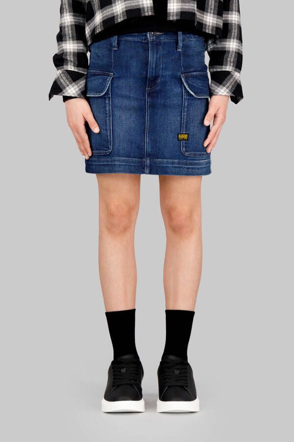 G-Star RAW Minirok Cargo voor meisjes Midden blauw meisjes