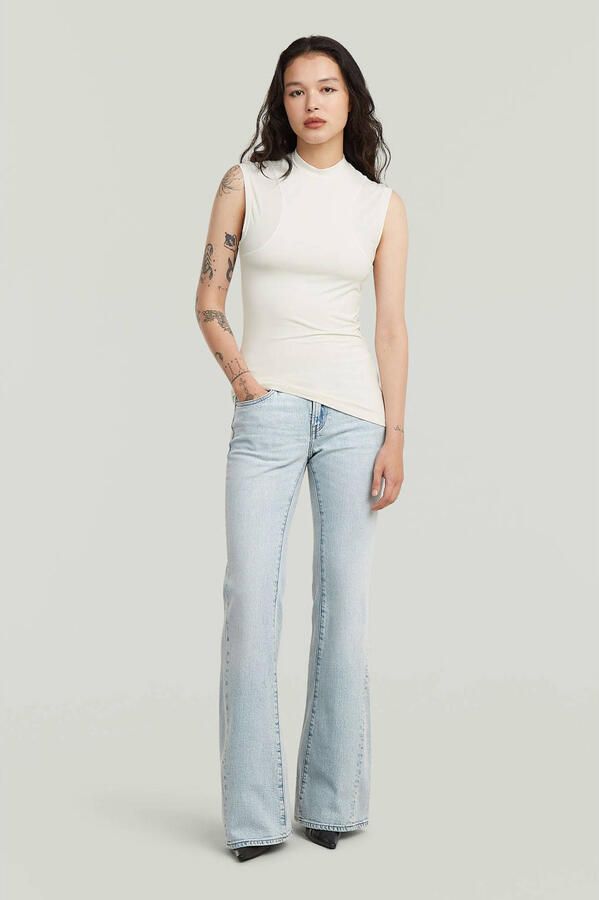 G-Star RAW Stevey Flare Jeans Lichtblauw Dames - Foto 2