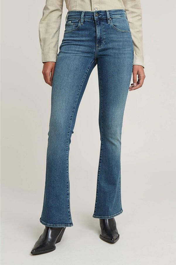 G-Star Raw Jeans D21290-D987 H280 3301 FLARE-faded icy blue