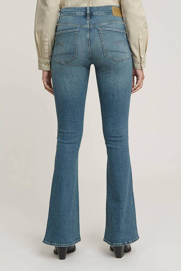 G-Star Raw Jeans D21290-D987 H280 3301 FLARE-FADED ICY BLUE - Foto 2