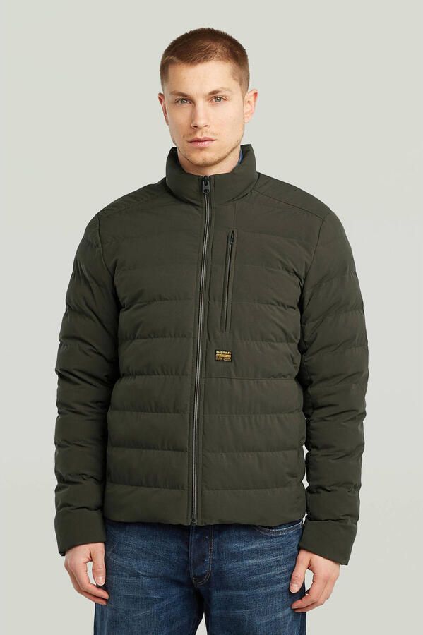 G-Star Raw Gewatteerd jack met labelpatch model 'Foundation - Foto 7