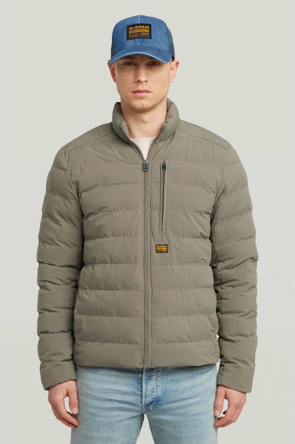 G-Star Raw Gewatteerd jack met labelpatch model 'Foundation - Foto 2
