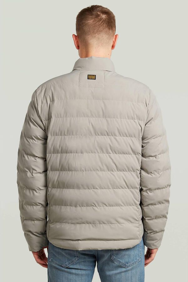 G-Star Raw Regular Fit gewatteerde jas met logopatch model 'Foundation' - Foto 6