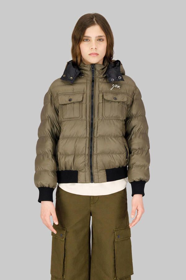 G-Star RAW Hoodie Jacket voor meisjes Groen meisjes