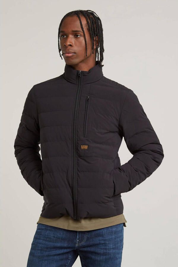 G-Star Raw Gewatteerd jack met opstaande kraag model 'Foundation' - Foto 7