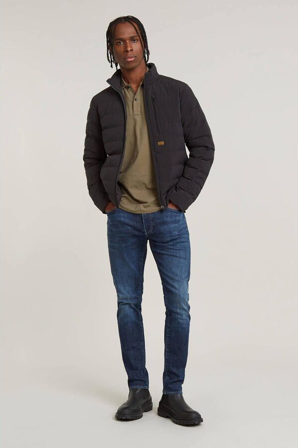 G-Star Raw Gewatteerd jack met opstaande kraag model 'Foundation' - Foto 6