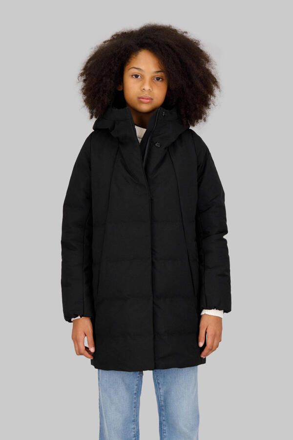 G-Star RAW Gewatteerd lang jack Cayley voor meisjes Zwart meisjes