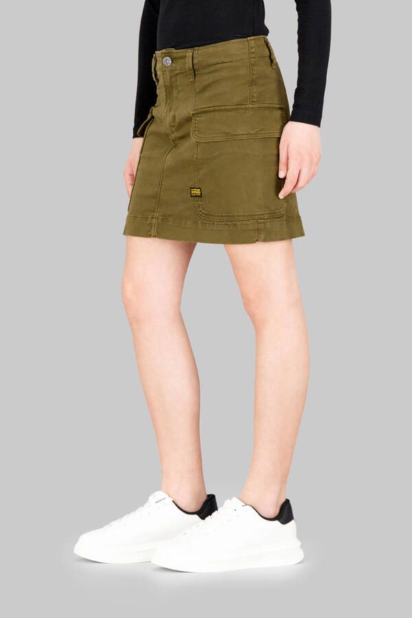 G-Star RAW Minirok Cargo voor meisjes Groen meisjes - Foto 2