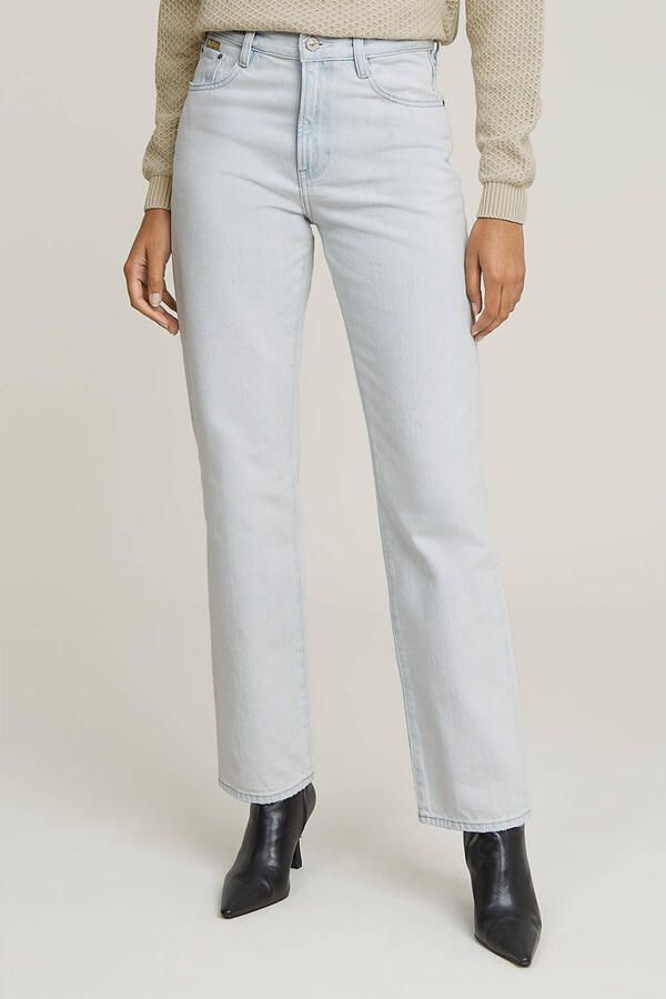 G-Star RAW Viktoria High Straight Jeans Lichtblauw Dames - Foto 3