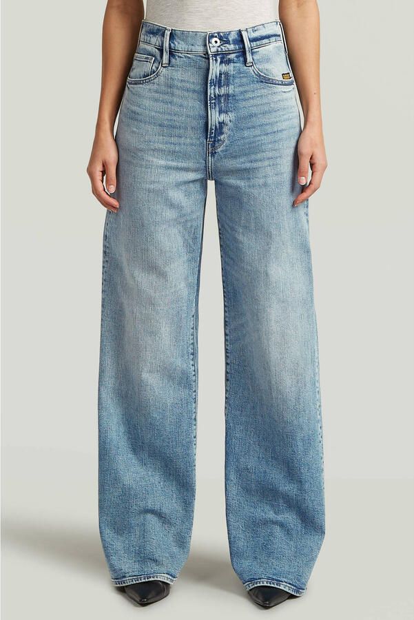 G-Star RAW Deck 2.0 High Loose Jeans Midden blauw Dames - Foto 5