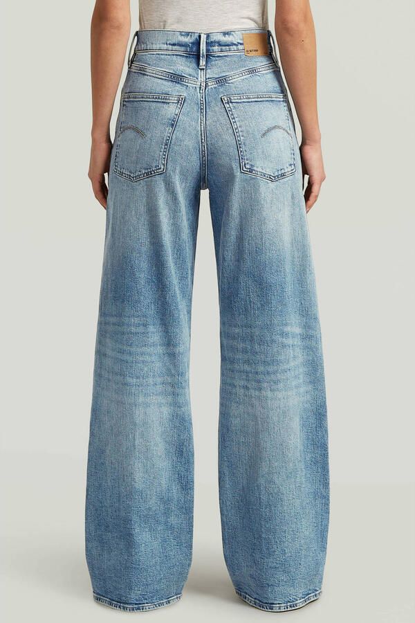 G-Star RAW Deck 2.0 High Loose Jeans Midden blauw Dames - Foto 7