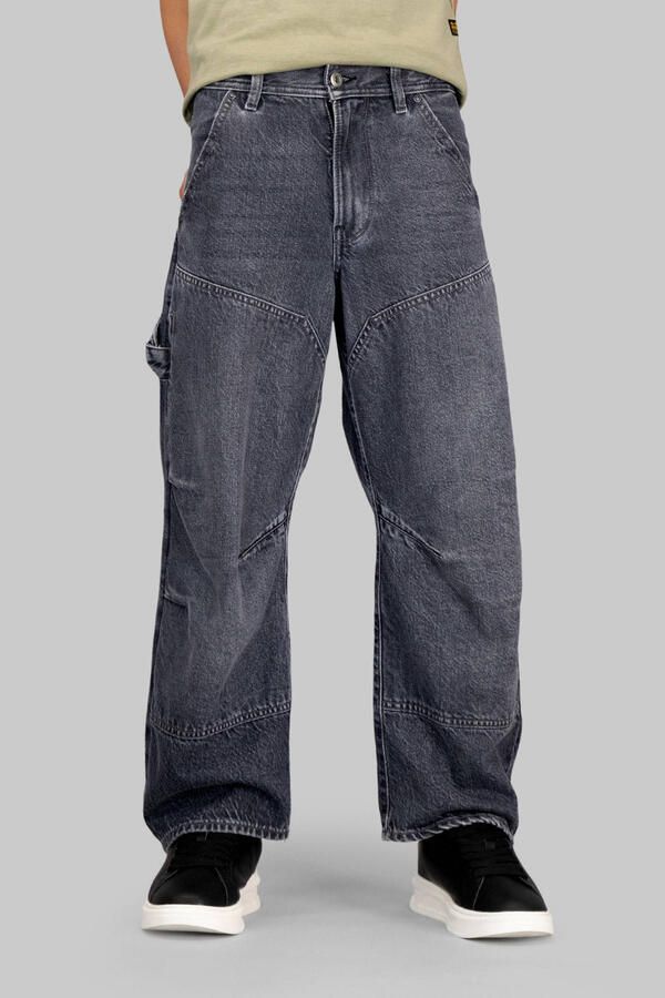 G-Star RAW Carpenter 3D Loose Pants voor jongens Donkerblauw jongens