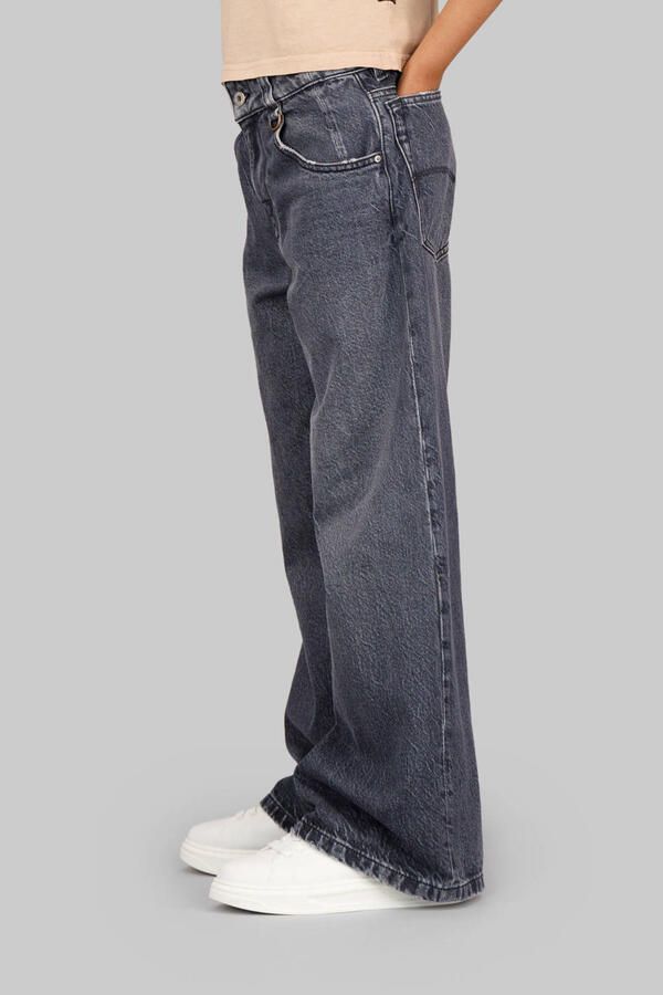 G-Star RAW Skater High Loose Jeans voor meisjes Donkerblauw meisjes - Foto 3