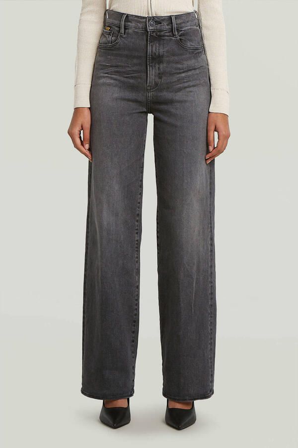 G-Star RAW Deck 2.0 High Loose Jeans Zwart Dames
