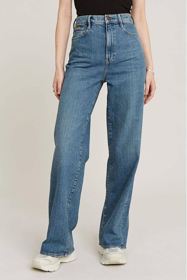 G-Star RAW Deck 2.0 High Loose Jeans Midden blauw Dames - Foto 2