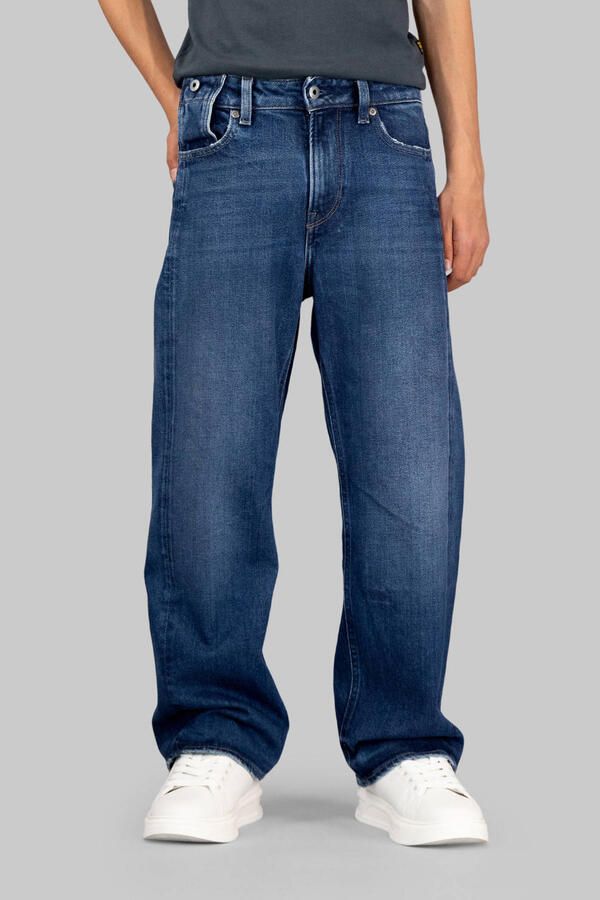 G-Star RAW Bend Loose Jeans voor jongens Midden blauw jongens