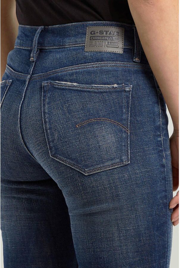 G-STAR high waist skinny jeans dark blue denim