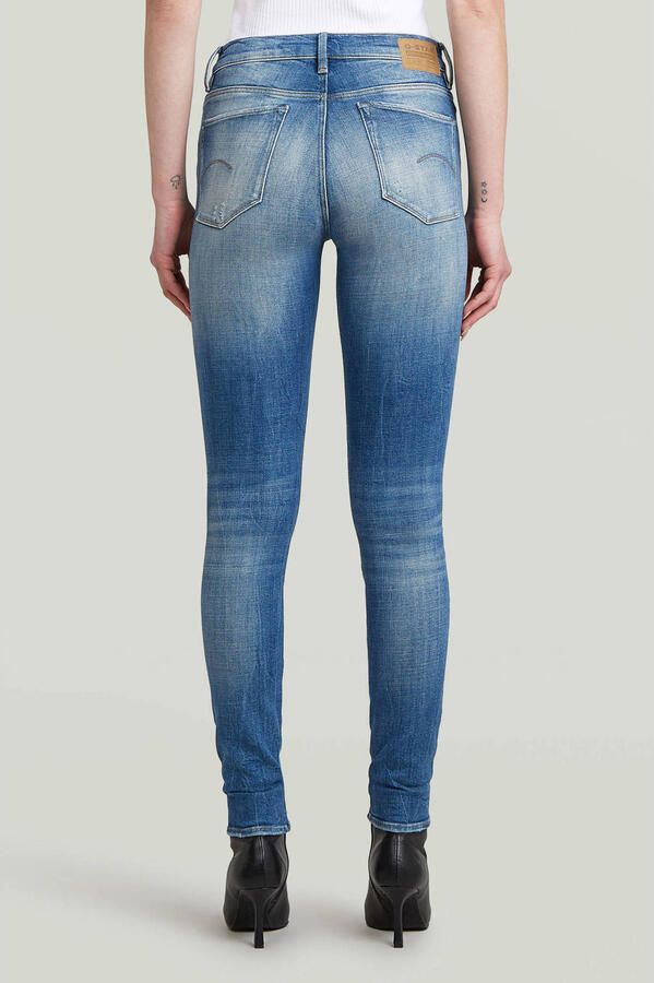 G-STAR high waist skinny jeans medium blue denimn - Foto 3