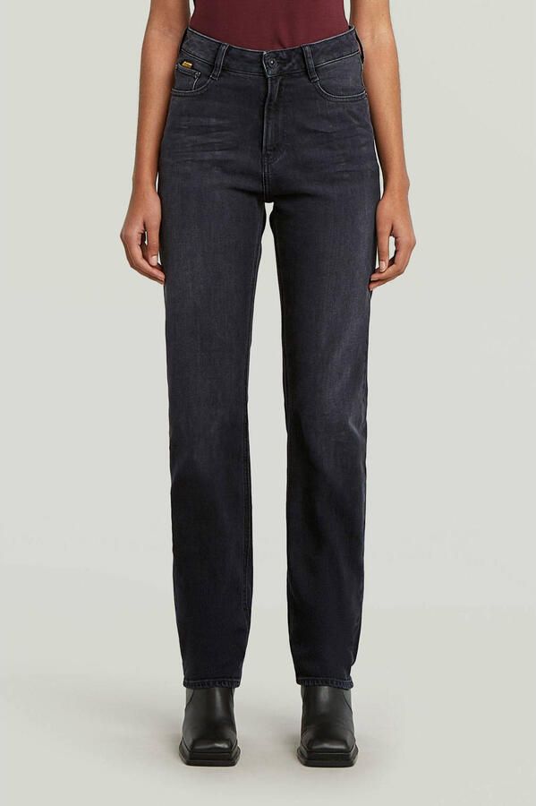 G-STAR high waist straight leg jeans black denim - Foto 3