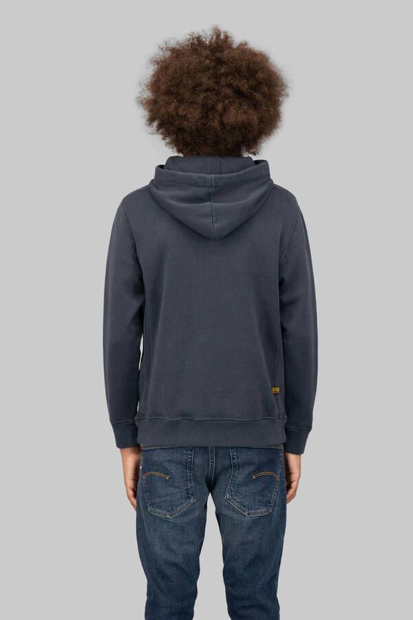 G-Star RAW Premium Core Hooded Sweater voor jongens Donkerblauw jongens - Foto 2