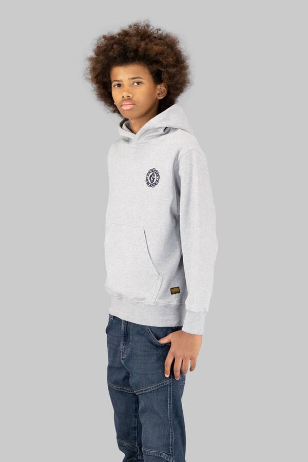 G-Star RAW Bren Hooded Sweater voor jongens Grijs jongens - Foto 2