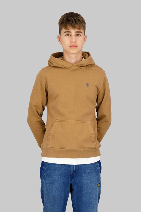 G-Star RAW Hooded Sweater voor jongens Bruin jongens