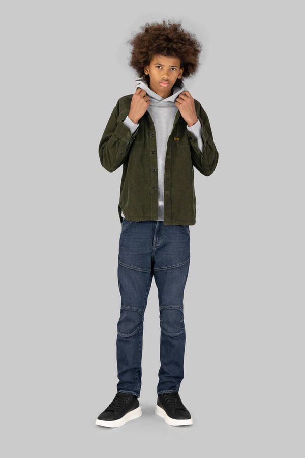 G-Star RAW Overhemd CPO Regular voor jongens Groen jongens - Foto 2