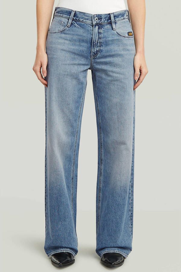 G-Star RAW Judee Loose Jeans Midden blauw Dames