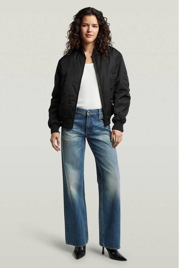 G-STAR Judee wide leg jeans mediumblauw - Foto 3