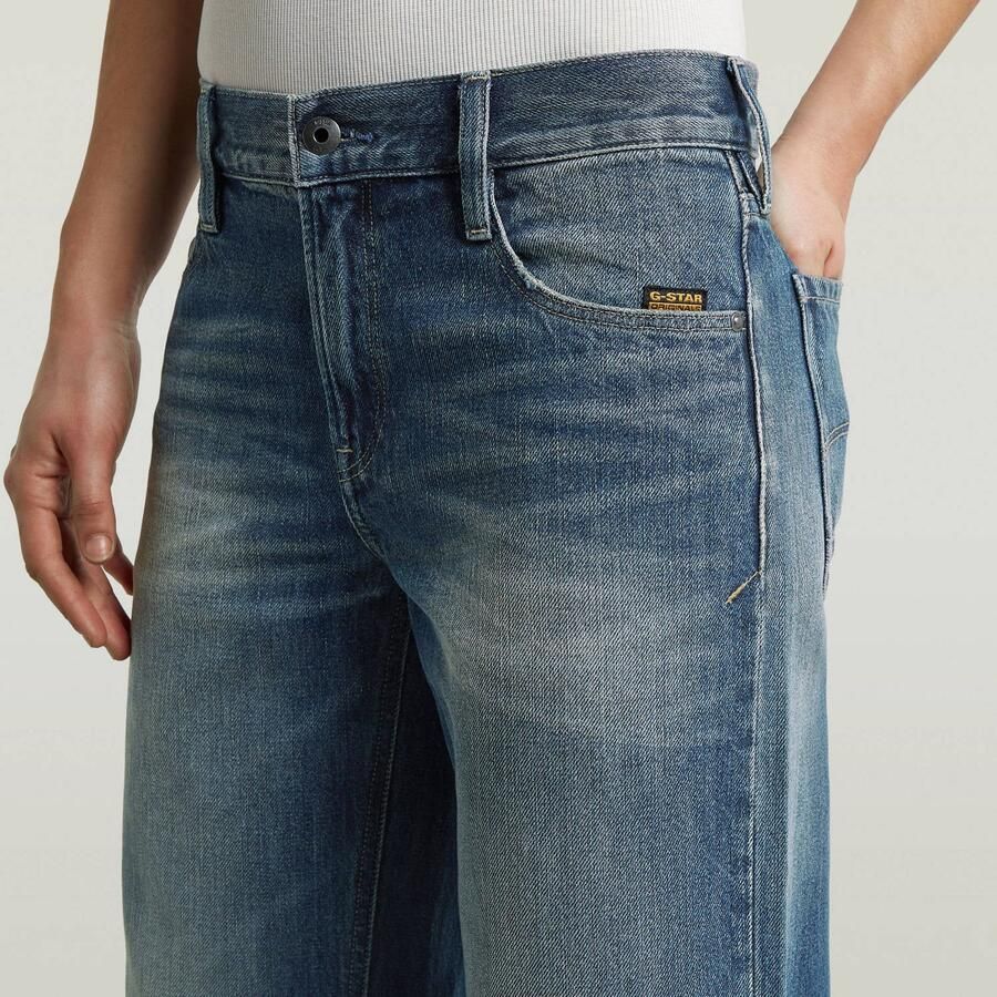 G-STAR Judee wide leg jeans mediumblauw - Foto 2