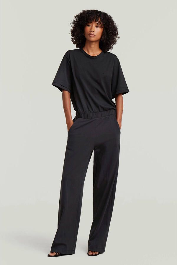 G-Star RAW Jersey Jumpsuit Zwart Dames - Foto 3
