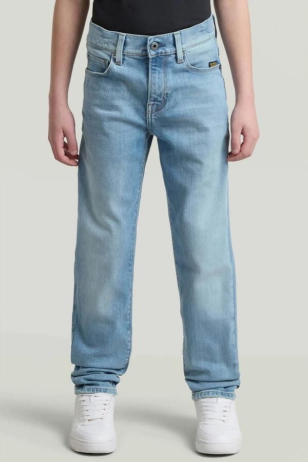 G-STAR junior slim fit jeans lichtblauw Jongens Denim Effen