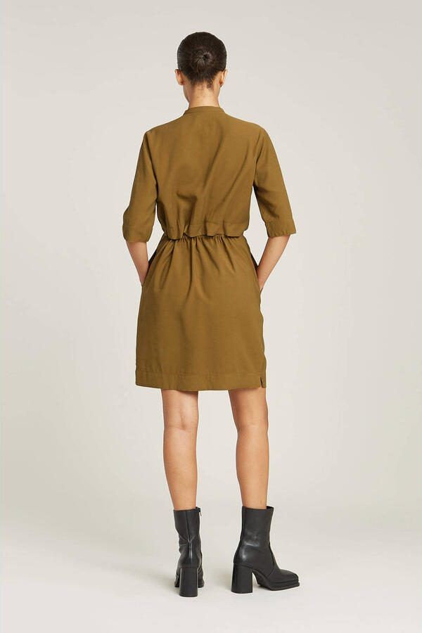 G-Star RAW Jurk Fluid Beige Dames