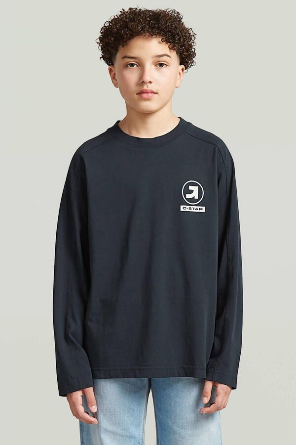G-STAR longsleeve donkerblauw