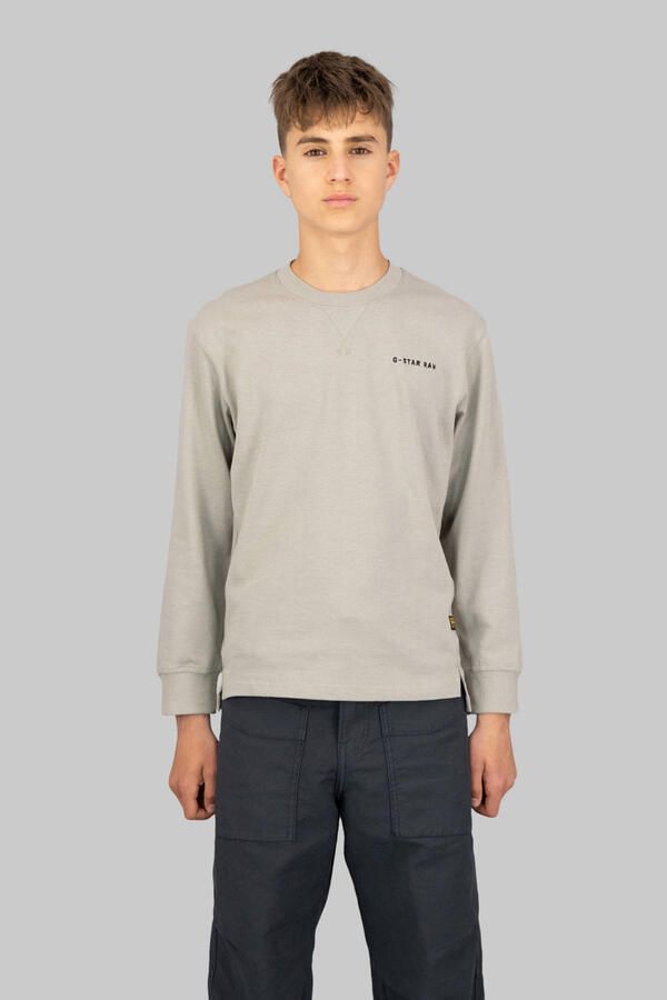G-Star RAW T-shirt Nifous voor jongens Grijs jongens